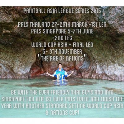 Paintball Asia League Series 2015 dates